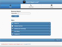 Tablet Screenshot of m.searchmagnetlocal.com